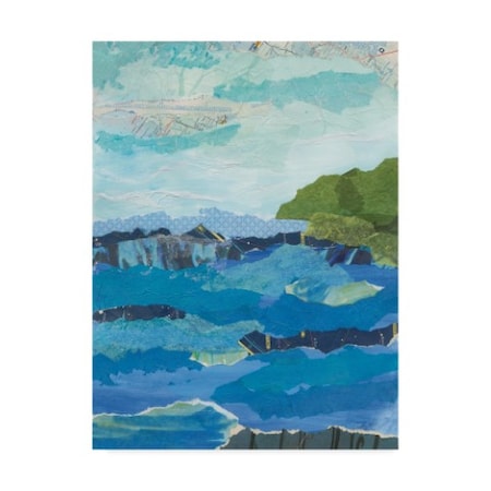 Courtney Prahl 'Abstract Coastal Iv' Canvas Art,35x47